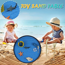 Load image into Gallery viewer, Ocean Sand Tray Decoration - Creative Mini Sandbox with Micro Small Play Sand Box Toy for Kids Boys, Miniature Beach Zen Garden Landscape Home Decoration (Multicolor)
