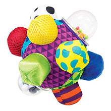 Load image into Gallery viewer, Xingxing Rattle Bells Multi-Color Bumpy Cloth Ball Baby Hand Grip Ball Sense Tactile Sense Three-Dimensional Baby Cognitive Toy

