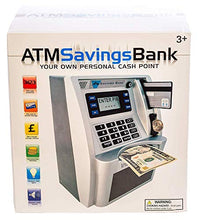 Load image into Gallery viewer, ATM Savings Bank,Digital Piggy Money Bank Machine,Personal ATM Cash Coin Money Bank for Kids (Black)
