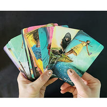 Load image into Gallery viewer, AIEWEV Tarot Cards Desk for Beginners ,78 Pcs Fortune Telling Game Card for Tarot Beginners and Expert
