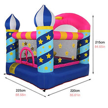 Load image into Gallery viewer, Chunhe 88&quot; x 86&quot; Inflatable Bounce House for Kids with Blower, Jumping Castle Bouncer with Large Bouncing Area Party Theme
