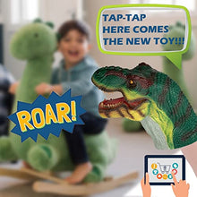Load image into Gallery viewer, Gemini&amp;Genius Dinosaur Toys Tyrannosaurus Rex Puppets with Audio Support, Dinosaurs Hand Puppet Halloween Scary Toys Role Play and Party SuppliesToys for Kids 3-12 Years Old
