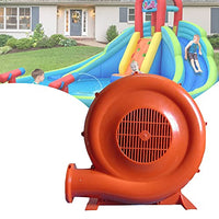 STXMY Commercial Bounce House Blower Fan for Inflatable Bouncy Castles, Compact 550W Waterproof Air Blower Fan for Bouncy House for Kids, Orange