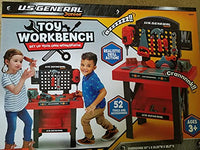 U. S . General Junior Toy Workbench 52 Tools and Accessories