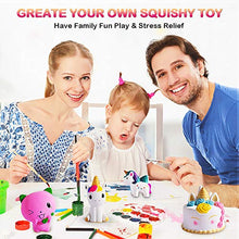 Load image into Gallery viewer, Paint Your Own Squishy Sensory Toys, 4 DIY Squishy Slow Rising Relieves Stress and Anxiety Fidget Toy for Children Adults, 3D Blank Arts&amp; Crafts Squishies DIY Dessert &amp; Animal Squishy Painting Toys
