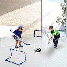 Load image into Gallery viewer, Asixxsix Hockey Game, Indoor Sport Toys Parent-Child Hockey Toy, for Kids Boys Girls Outdoor Indoor(Floating Hockey)
