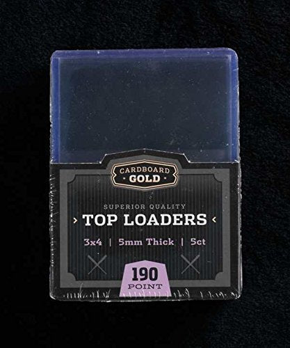 250 CBG 5mm 190pt Pro Top Loaders Toploaders Cardboard Gold 3