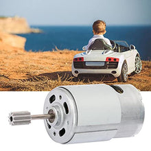 Load image into Gallery viewer, RS550 12V Micro Motor Motor High Speed for Electric Toy Car Children Motorcycle with 2pcs Tooth Head(550-23000)
