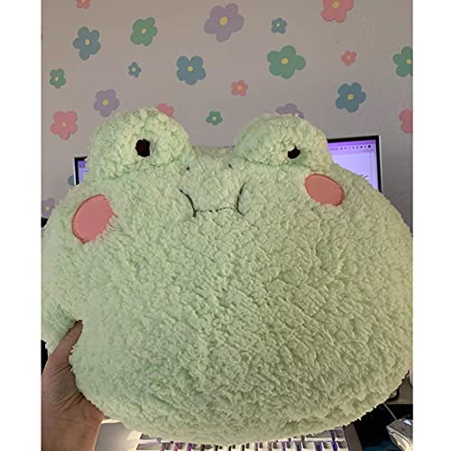 DXDE4U Frog Plush Pillow, Adorable Frog Stuffed Animal (15*14 inch), Home  Cushion Decoration Plush Hugging Pillow Frog Toy Birthday Xmas Travel Gift