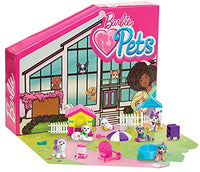 Barbie Pets Dreamhouse Pet Surprise Playset, Includes 6 Pets, Two Pet Homes, and Over 15 Accessories, Amazon Exclusive, by Just Play