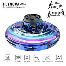 Load image into Gallery viewer, GoolRC UFO Fingertip Upgrade Flight Gyro Flying Spinner Decompression Toy for Adult and Kids (Blue)

