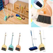 Load image into Gallery viewer, DRAGON SONIC Set of 3 Mini Small Broom Dustpan Mop Corner Clean Baby Home Sweeping Toys,A2
