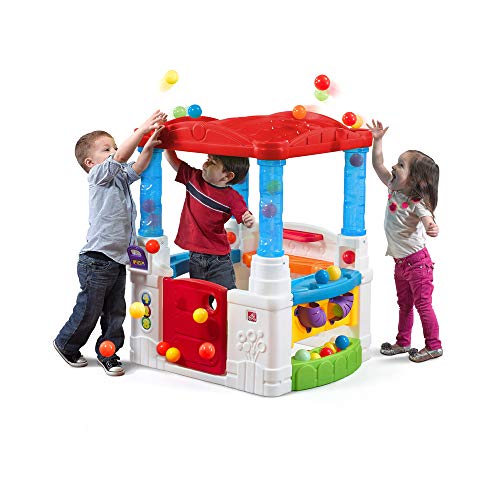 Step2 Crazy Maze Ball Pit Playhouse, Red Roof