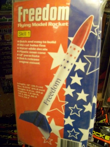 CUSTOM Flying Model Rocket Kit Freedom 10024