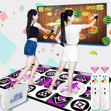 Load image into Gallery viewer, WERTYU Double Dance Mat, Non-Slip Wear-Resistant Dancing Step Dance Pad, Somatosensory Dance Machine Dancing mat (Color : 30mm a)
