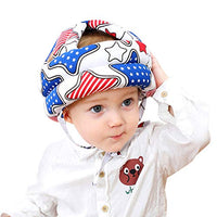 Baby Infant Toddler Head Protector Breathable Headguard Cute Hat, Adjustable No Bumps Safety Hat Head Cushion Bumper Bonnet for 6-36 Months Crawling Walking