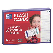 Load image into Gallery viewer, Oxford Flash 2.0 A6 Flash Cards (Pack of 80) a6 Violet

