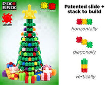 Load image into Gallery viewer, Pix Brix Pixel Art Puzzle Bricks  Christmas Scene Pixel Puzzle with Display Box  Patented Colorful Building Bricks, Create 2D and 3D Builds  A Fun, Festive Pixel Art Set for Kids and Adults
