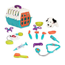 Load image into Gallery viewer, Battat - Dalmatian Vet Kit - Interactive Vet Clinic and Cage Pretend Play for Kids (15 pieces)

