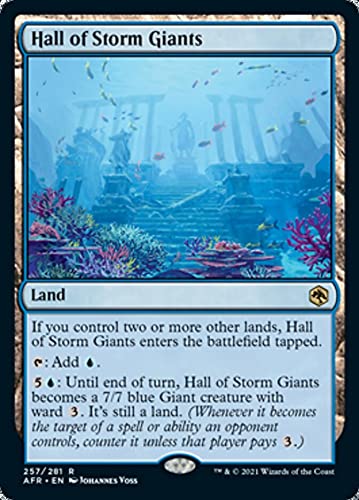 Magic: the Gathering - Hall of Storm Giants (257) - Adventures in The Forgotten Realms