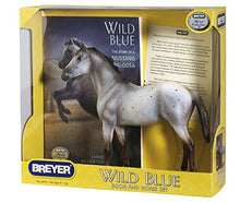 Load image into Gallery viewer, Breyer Classics Wild Blue: Book and Horse Toy Set (1:12 Scale)

