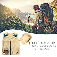 Load image into Gallery viewer, VMOPA Kids Explorer kit, 11 Pcs Outdoor Adventure Camping Toys Set Includes Washable Vest and hat, with Children&#39;s Binoculars, Insect Bag, Butterfly net and Magnifying Glass, Suit for Boys and Girls
