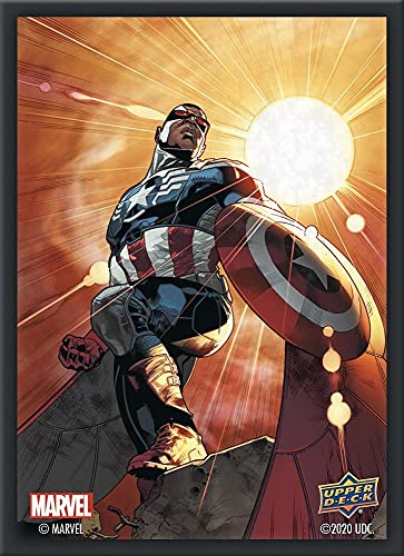 Upper Deck Captain America/Sam Wilson Marvel Card Sleeves, Multi