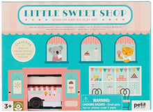 Load image into Gallery viewer, Petit Collage Wind Up Toy Playset, Little Sweet Shop  Wooden Toddler Toy Set with Wind-Up Ice Cream Truck, Track Pieces, and Pop-Out Play Pieces  Activity Toy for Ages 3+  Makes a Great Gift Idea
