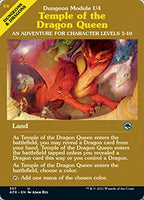 Magic: the Gathering - Temple of The Dragon Queen (357) - Showcase (Dungeon Module Cover) - Foil - Adventures in The Forgotten Realms