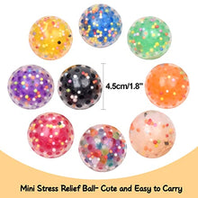 Load image into Gallery viewer, YLYQU Stress Balls Bulk &amp; Soft Squeeze Balls &amp; Foam Water Beads Toys &amp; Water Squishy Balls Sensory Stress Relief Balls 16pcs (B-9pcs)
