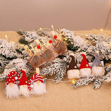 Load image into Gallery viewer, BESPORTBLE 6pcs Christmas Doll Clips Xmas Wooden Clips Creative Photo Clips for Home

