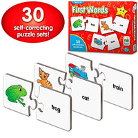 The Learning Journey: Match It! - First Words - 30 Self-Correcting Words with Matching Images For Emerging Readers