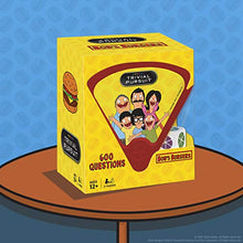 Load image into Gallery viewer, USAOPOLY Trivial Pursuit Bob&#39;s Burgers (Quickplay Edition) | Trivia Game Questions from Bob&#39;s Burgers | 600 Questions &amp; Die in Travel Container | Officially Licensed Bob&#39;s Burgers Game
