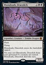 Load image into Gallery viewer, Magic: the Gathering - Ebondeath, Dracolich (100) - Foil - Adventures in The Forgotten Realms
