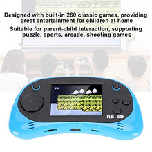 Load image into Gallery viewer, Hilitand Gamepad Builtin 260 Classic Games RS8D Ergonomic Game Controller Blue 2.5in Full Color TFT Screen Game Console Support Puzzle, Sports, Arcade, Shooting Games(Blue)

