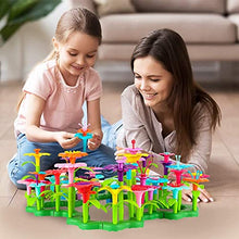 Load image into Gallery viewer, ToyVelt Flower Garden Building Toys for Girls - (148 pcs) Flower Building Toy Set STEM Toy Plus a Container - Girls Toys Age 3-4 Years Best Christmas Birthday Gift for Kids Ages 3,4,5,6,7 Year Old
