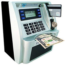 Load image into Gallery viewer, ATM Savings Bank,Digital Piggy Money Bank Machine,Personal ATM Cash Coin Money Bank for Kids (Black)
