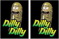 100 Legion Supplies Pickle Rick Dilly Dilly Deck Protector Sleeves