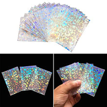 Load image into Gallery viewer, Colcolo 100 Count Glitter Card Sleeves Guard Holders for Baseball Basketball Trading Cards Football Card Sports Cards MTG Gaming Cards Board Game Parts - 61x88mm
