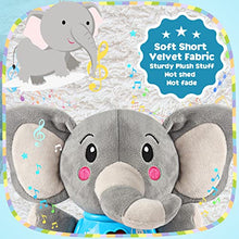 Load image into Gallery viewer, Vanmor Plush Elephant Musical Baby Toys 6 to 12 Months, Cute Stuffed Animal Light Up Baby Toys 0 3 6 9 12 Months, Newborn Baby Musical Toys Gifts for Infant Babies Boys Girls Toddlers 0 to 36 Months

