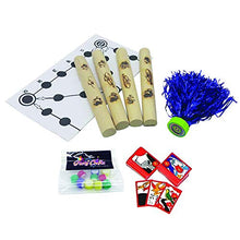 Load image into Gallery viewer, Party Craftz Korean Traditional Playing Folk Game Set (Yunnori, jegichagi,Play Jack Stone Toy and Hwatu)

