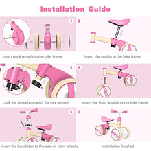Load image into Gallery viewer, Gonex Baby Balance Bike 18-36 Month - Riding Toys for 2 Year Old Boys Girls, Cute Toddler Bike Adjustable Seat &amp; No Pedal, Perfect First Birthday Gifts (Pink)
