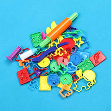 Load image into Gallery viewer, Exceart Play Dough Tools Set 46PCS Playdough Toys DIY Color Clay and Mud Mold Kit Plasticine Mould Set for Kids
