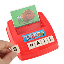 Load image into Gallery viewer, AYNEFY Alphabet Spelling Toy, Letter Spelling Toy Safe to Play for Early Learning Educational for Kids More Than 3 Years Old

