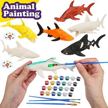 Load image into Gallery viewer, IAMGlobal Ocean Sea Animal Painting Kit, DIY Arts and Crafts Set, 3D Painting Creatures with Trees, Animal Modeling Craft Kit, Party Favors for Kids and Adults
