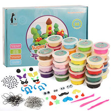 Load image into Gallery viewer, Modeling Clay for Kids, 36 Colors of Molding Clay for Kids Air Dry Clay with 150+ Accessories, Kids Clay Sculpting Kit Non-Toxic and Child Friendly, Craft Clay for Boys and Girls, Reusable Air Clay
