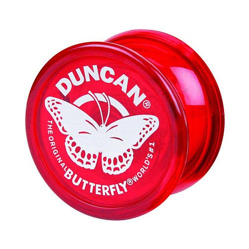 Genuine Duncan Butterfly Yo Yo Classic Toy   Red