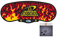 Speed Stacks Sport Stacking Premium Black Flame GEN 3 MAT Only with Active Energy Power Balance Necklace $49 Value Free