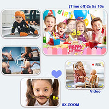 Load image into Gallery viewer, Kids Camera, 32 GB Toddler Camera Kids Digital Video Camera 1080P Birthday Toys Gifts for Boys Girls 3 4 5 6 7 8 Year Old Rechargable 2.0 Inch (Blue)
