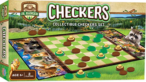 MasterPieces Jr Ranger - Checkers, Assorted, Model:41982